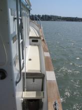 Island Seeker side deck